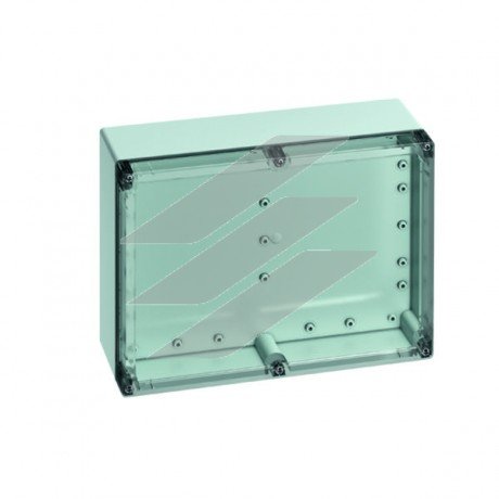 TG-коробка PC 3023-11-to (302х232х110мм), полікарбонат, гладкі стінки, IP67, прозора кришка, Spelsberg